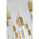Canada 35.43 inch Gold Chandelier Ceiling Light